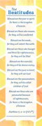 Beatitudes Bookmark (pack of 25)