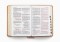 ESV Large Print Personal Size Bible, Red Letter, Thumb Indexed (TruTone, Nubuck Caramel, Wildflower Design)