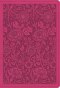ESV Large Print Compact Bible, Red Letter, Pink and MAF Bible Donation