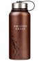 Amazing Grace Metallic Brown Crown of Thorns Stainless Steel Water Bottle