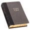 KJV Black and Gray Faux Leather King James Study Bible with Thumb Index