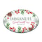 Immanuel God With Us - Oval Fridge Magnet
