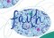 Faith A6 Greeting Card