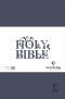 NLT Holy Bible, Navy Blue Flexiback, Leather-Feel, Debossed Detailing, British Text, NLT New Living Translation, Flexiback, Standard size