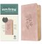NLT Pocket Thinline Bible, Filament Enabled (LeatherLike, Blush Pink Flowers, Red Letter)