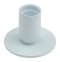 White Iron Candle Holder H 4.5 cm