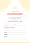 ETC Marriage Certificate A5 Portrait (pack of 10)