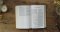 ESV Large Print Thinline Bible (TruTone, English Saddle, Emblem Design)
