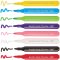 Acrylic Porcelain & Deco Brush Tip Pens (Pack of 8)