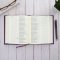 CSB Notetaking Bible, Stained Glass Edition, Amethyst Cloth Over Board