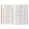 Taupe Bouquet Faux Leather Compact King James Version Bible