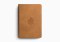 ESV Giant Print Personal Size Bible, Red Letter (TruTone, Nubuck Caramel, Wildflower Design)