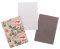 Strong and Courageous Delicate Pink Dahlia Notebook Set - Joshua 1:9
