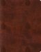ESV Single Column Journaling Bible (TruTone, Chestnut, Leaves Design)