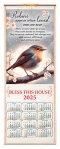 Robins Near You Wood Scroll Calendar