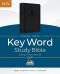 Hebrew-Greek Key Word Study Bible, Black Leather, Indexed
