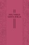 Bilingual Bible / Biblia bilingüe NLT/NTV (LeatherLike, Pink Rose)