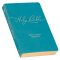 Marbled Teal Faux Leather King James Version Gift Bible