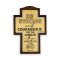 Border Wall Cross – "Be strong and courageous" (Joshua 1:9)