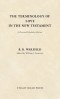 The Terminology of Love in the New Testament