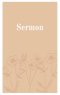 Sermon Notebook