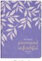 Journal Classic Purple He Who Promised Is Faithful Heb. 10:23