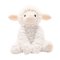 Lottie The Plush Sitting White Lamb 22 cm