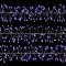 288 Large LED Multi-Action Ultrabright Garland with Timer in White (PinWire Cable)