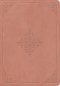 ESV Giant Print Bible, Red Letter (TruTone, Blush Rose, Fleur-de-lis Design)