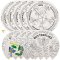 Butterfly Life Cycle Colour-In Sticker Wheels (Pack of 5)