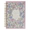 Journal Spiral Purple Floral Be Still and Know Ps. 46:10