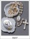 Communion Wood Rosary With Metal Box