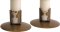Gold Gothic Candle Holder