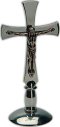 Cross With Christ - Silver Plated