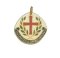 Cross & Crown Key Tag