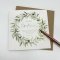 Baptism Olive Wreath Single Card