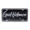 Godfidence Number Plate Tag
