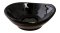 Black Ceramic Incense Bowl D 8.5 cm