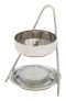 Nickel Plated Incense Burner H 10 cm