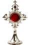 Silver Plated Reliquary H 17 cm