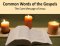 Common Words of the Gospels: The Core Message of Jesus