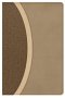 CSB Rainbow Study Bible, Brown Leathertouch