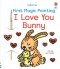 First Magic Painting I Love You Bunny