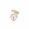 Badge Shield Jr. Usher Ethnic Praying Hands Pin