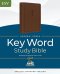 ESV Hebrew-Greek Key Word Study Bible, Leather, Indexed