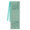 Bookmark Faux Leather Teal Faith 2 Cor. 5:7