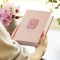 RSV2CE Catholic Bible, Journal Edition, Pink Cloth over Board, Comfort Print