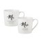 Mr & Mrs Cafe Mug Set