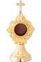 Gold Plated Reliquary H 17 cm