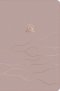 Message Women's Devotional Bible Large Print (Leather-Look, Dusty Blush)